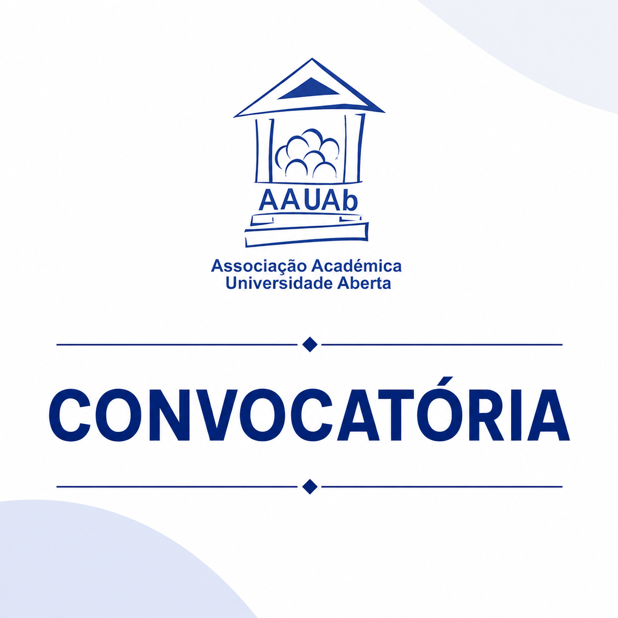 Convocatória de Assembleia Geral da AAUAb 11-09-2026
