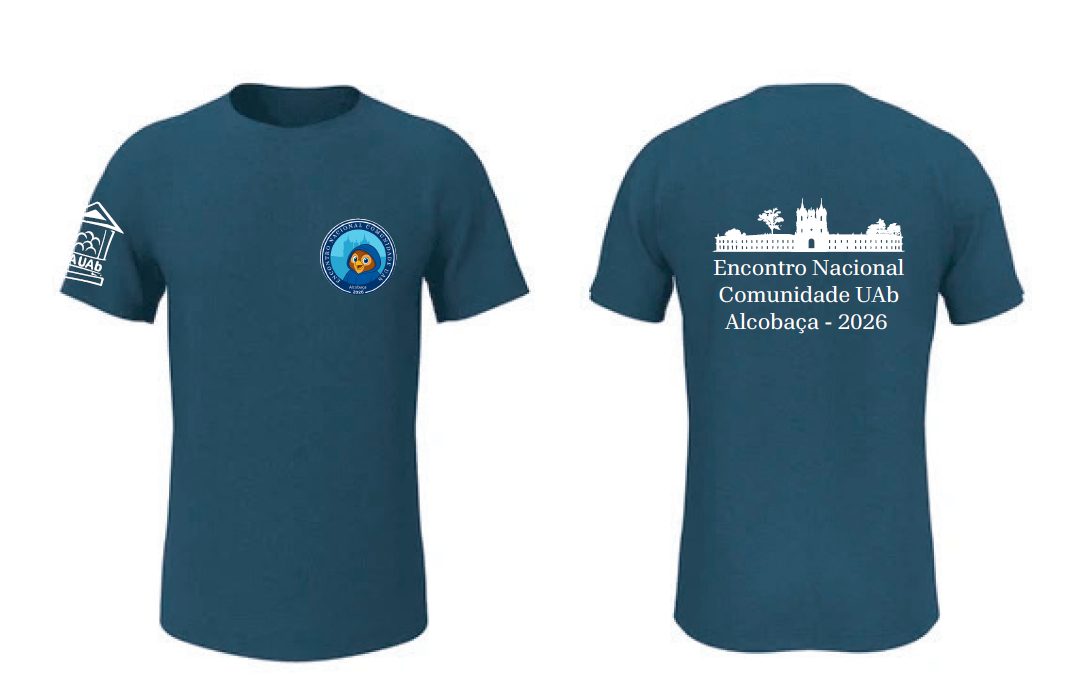 T-Shirt Oficial do Encontro Nacional da Comunidade UAb 2026